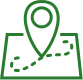 Icon representing a locally owned company providing storm damage cleanup services